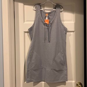 NWT light gray Lucy dress.